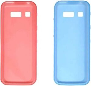 Jio Mobile Phone F320 Silicon Back Cover High Quality Multicolour TPU (Pack of 1) Multicolour