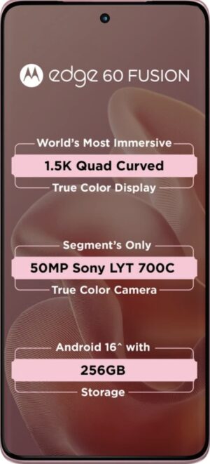 Motorola Edge 60 Fusion ( Phantom Zephyr ) 256GB/12GB