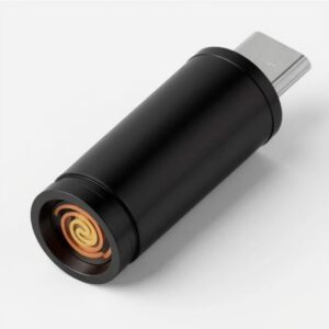 RD Type-C Electric Lighter for Phone USB Mini Pocket Cigarette Lighter PL-02 Electric Lighter, USB C Lighter, Windproof Pocket Lighter (RED)